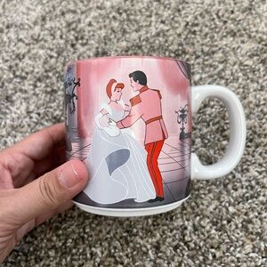 Vintage Disney Cinderella and Prince Charming Ceramic Mug